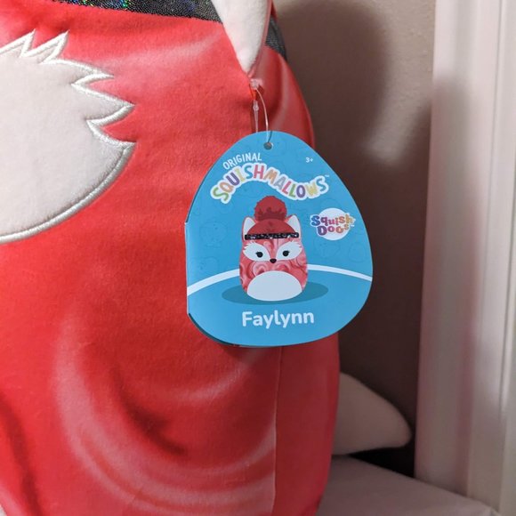 NEW Squishmallows Faylynn Squish Doos 14" Fox Plush Stuffed Animal Toy - Picture 3 of 10